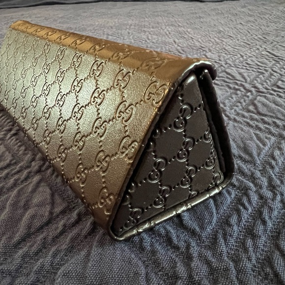 New Authentic Gucci Full Rim Butterfly / Cat Eye Brown Frames 3566 WD1 140 - Picture 12 of 16